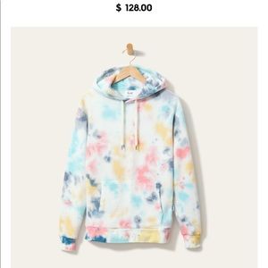 Feat blanketblend tie dye hoodie- M